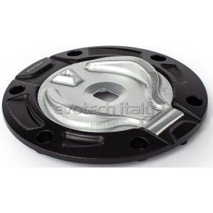 EVOTECH エボテック Key Lock Fuel Cap， Silver ガソリンタンクキャッ...