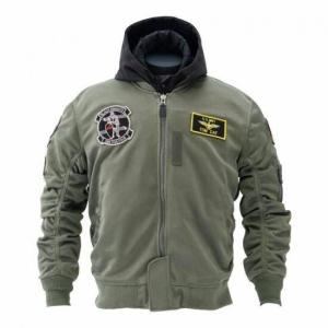 HOUSTON ヒューストン MA-1 MESH M/C ジャケット HOUSTON ヒューストン MA-1 BLACK KNIGHTS MESH M／C JAC サイズ：5XL