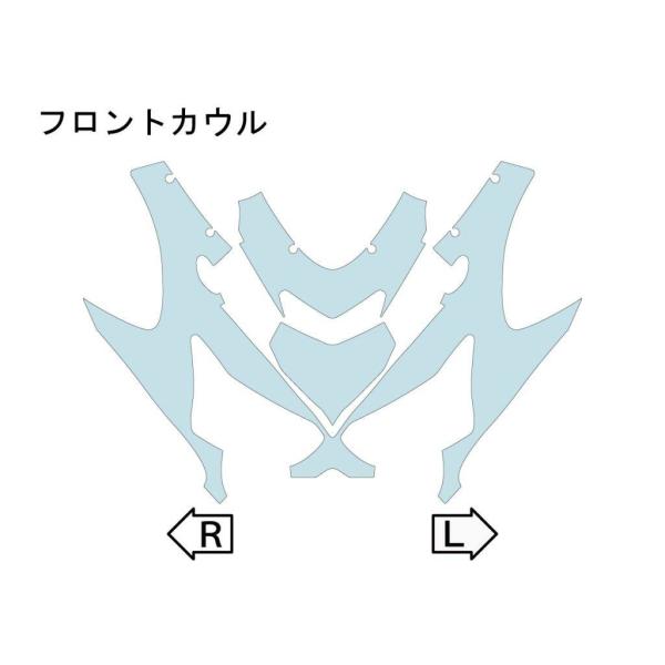 ECHELON エシュロン フロントカウル【QUATECT】 ZX-14R KAWASAKI カワサ...