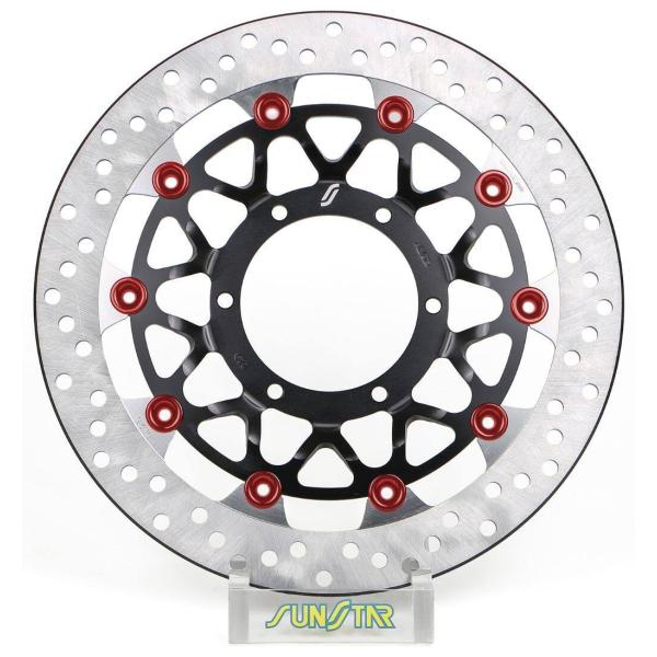 SUNSTAR サンスター プレミアムレーシング “ホールタイプ” フロントディスクローター ピンカ...