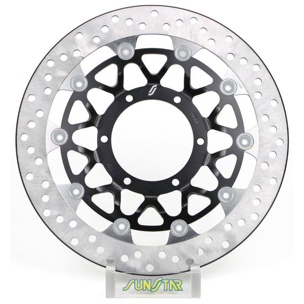 SUNSTAR サンスター プレミアムレーシング “ホールタイプ” フロントディスクローター ピンカ...