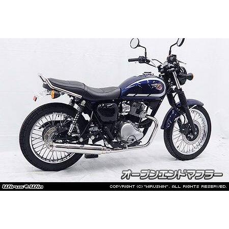WirusWin ウイルズウィン オープンエンドフルエキゾーストマフラー W230 メグロ S1 K...