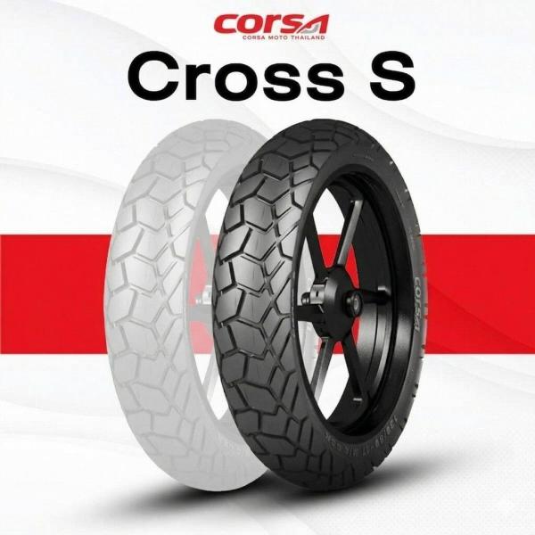 Corsa コルサ CORSA Cross S 【100/80-17 M/C 52S】 タイヤ オン...