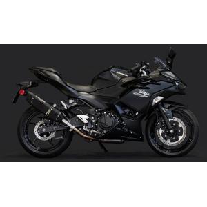 TRICKSTAR トリックスター 政府認証スリップオンマフラー IKAZUCHI サイレンサーカラー：ブラックエディション Ninja500 Z500 KAWASAKI カワサキ マフラー