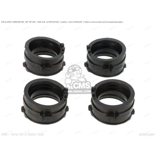CMS シーエムエス INSULATOR CARBURETOR， SET OF 4PS (NON O...