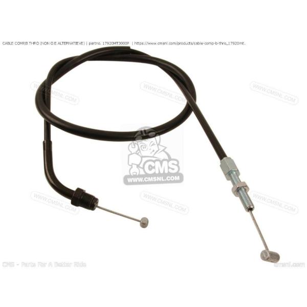 CMS シーエムエス CABLE COMP，B THRO (NON O.E. ALTERNATIVE...