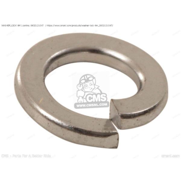 CMS シーエムエス (08321-0104A) WASHER，LOCK 4M［0832121047...