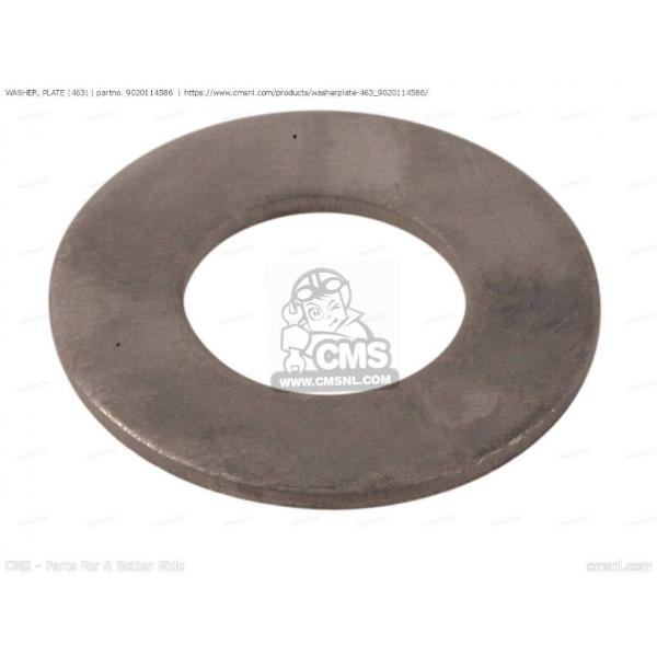 CMS シーエムエス (90201-14220-00) WASHER， PLATE (463)［90...