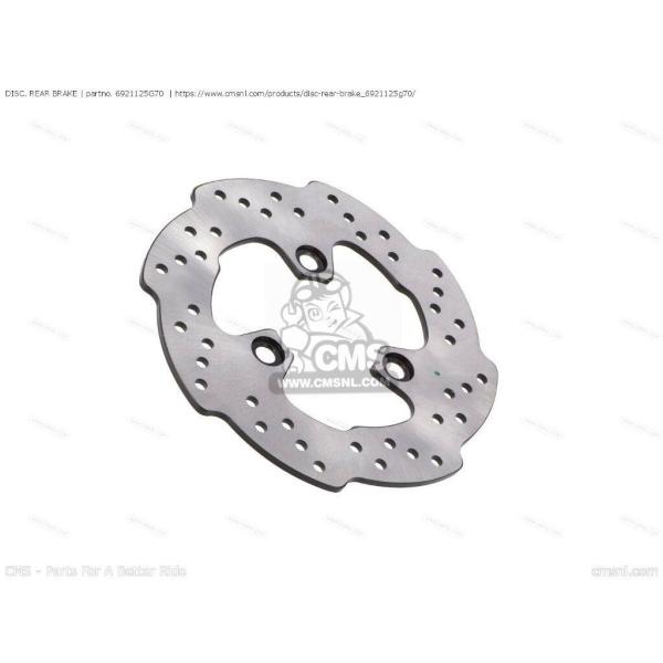 CMS シーエムエス DISC. REAR BRAKE［6921125G70］ GSX-R125RL...