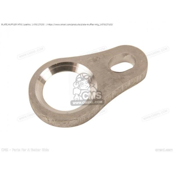 CMS シーエムエス PLATE，MUFFLER MTG［1476127C00］ RM125 RM2...