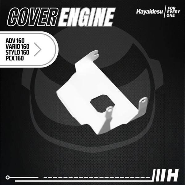 Hayaidesu ハヤイデス Skid Plate Color：Silver ADV 160 PC...