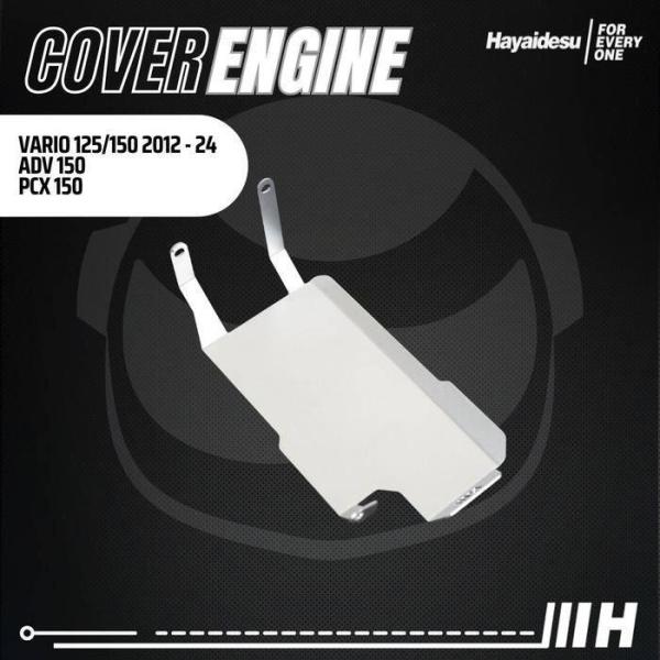 Hayaidesu ハヤイデス Skid Plate Color：Silver ADV 150 PC...