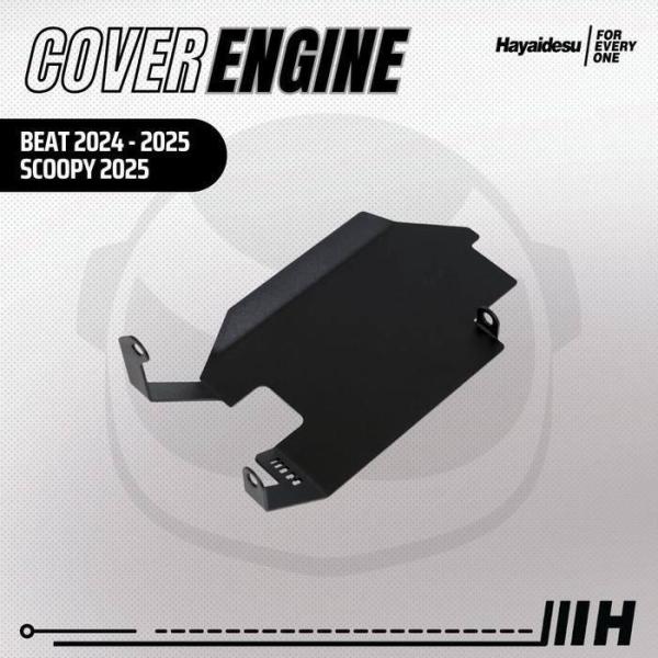 Hayaidesu ハヤイデス Skid Plate Color：Black Beat Scoopy...