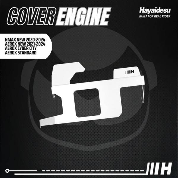 Hayaidesu ハヤイデス Skid Plate Color：Silver Aerox Conn...