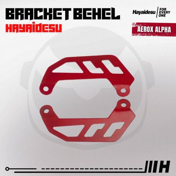 Hayaidesu ハヤイデス Grab Bars Bracket Color：Red Aerox ...