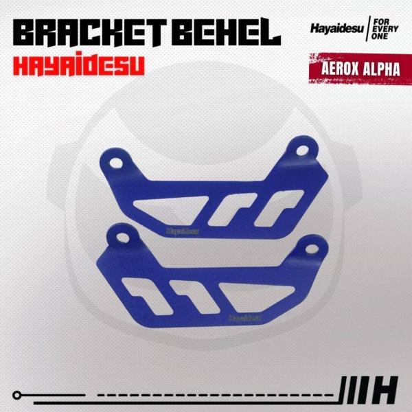 Hayaidesu ハヤイデス Grab Bars Bracket Color：Blue Aerox...