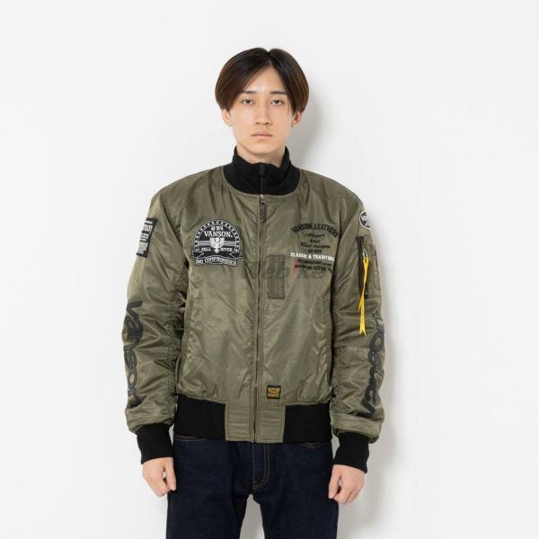 VANSON バンソン MA-1ジャケット【クリアランスセール】 オールシーズンジャケット ジャケッ...