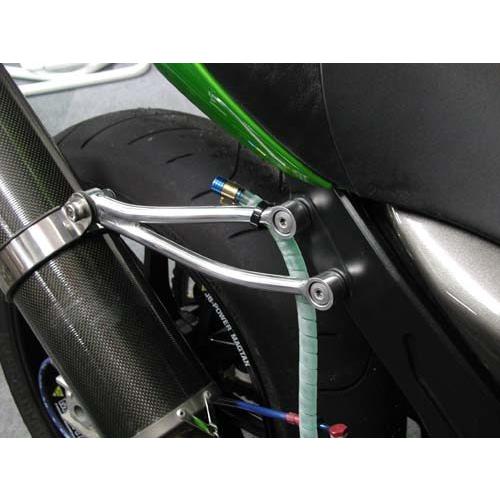 Ladybird レディバード アルミ軽量マフラーステー ZX-12R KAWASAKI カワサキ ...
