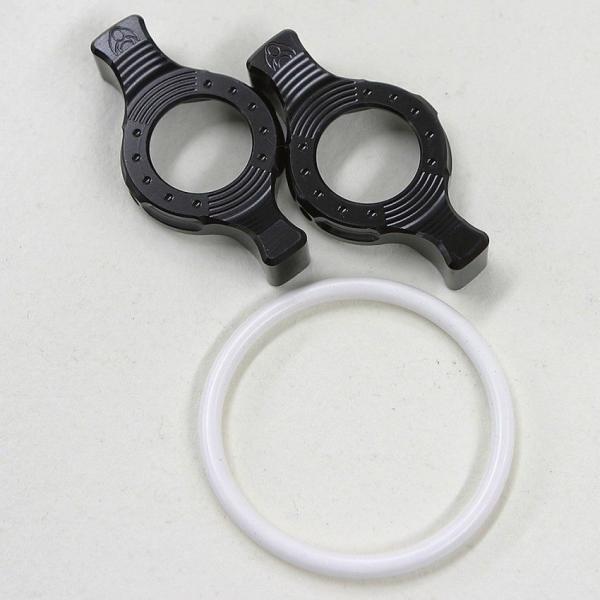 K-FACTORY ケイファクトリー イニシャルアジャスター Eタイプ スーパーブラック Z1000...