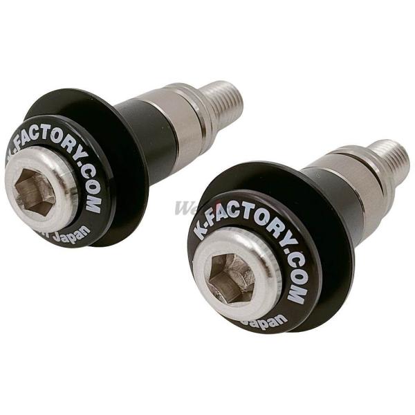 K-FACTORY ケイファクトリー スタンドフック M10 サイズ：ブラック KAWASAKI カ...