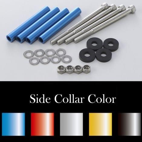 ACTIVE アクティブ ストレートオイルクーラー用サイドカラー&amp;ボルトセット カラー：ゴールド /...