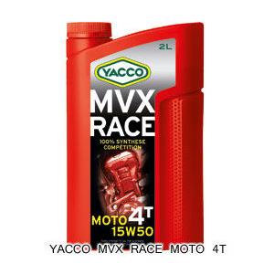 YACCO ヤッコ MVX RACE MOTO 4T 15W-50 [2L] 4サイクルオイル 