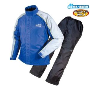 ROUGH＆ROAD ラフ＆ロード デュアルテックスコンパクトレインスーツ レディース レインウェア...
