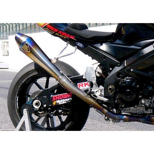 KENZ ケンツ スーパープロファイアチタン オーバルメガホン（ストリート） GSX-R1000 K...