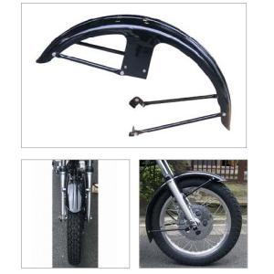 OSCAR（オスカー） リアフェンダータイプB 黒ゲル W650 W400 KAWASAKI