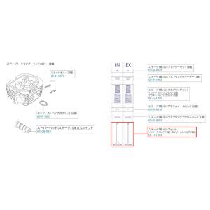 SP武川 SPタケガワ 【補修部品】 バルブセット(IN-5mm／E×-5mm)｜webike