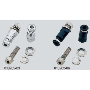 POSH Faith ポッシュ フェイス アルミウインカーステー カラー：ブラック / ボルトサイズ...