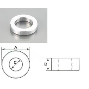 K-CON K-CON:キタココンビニパーツ アルミスペーサーM10ネジ専用 外径：Φ16×厚さ：3...