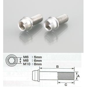 S-PARTS エスパーツ サイドカウル用チタンボルトセット カラー