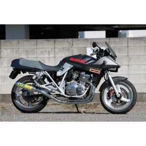 RPM RPM:アールピーエム RPM-4in2in1フルエキゾーストマフラー サイレンサーカバー：アルミ GSX250S カタナ SUZUKI スズキ