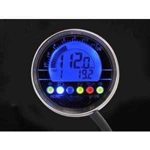 ACEWELL エースウェル 多機能デジタルメーター 多機能タコ・スピードデジタルメーター メーター...