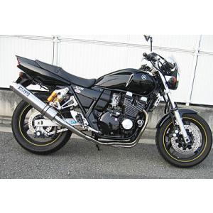 WR’S ダブルアールズ フルエキゾーストマフラー サイレンサー：ステンレス XJR400R YAM...