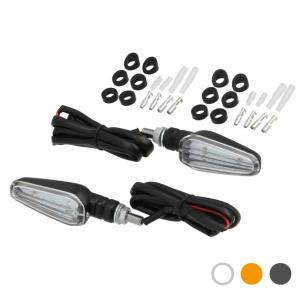 ☆ SP武川 ウインカーセット 4P/BK NINJA25 8-0282 609 SP武川(スペシャルパーツ武川) ウィンカーSET(4P/BK) NINJA250R 05-08