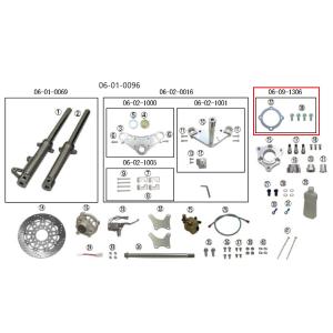 SP武川 SPタケガワ 【補修部品】ホイール用ホイールスペーサー1mm(タイプ-2)/モンキー/BA...