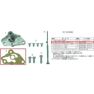 SP武川 SPタケガワ 【補修部品】オイルホンプボディー ガスケット オイルポンプ エンジンパーツ ...