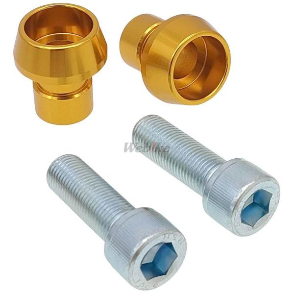 J-TRIP ジェイトリップ アルミ製スイングアームフックボルト カラー：ゴールド  ZRX400 ...