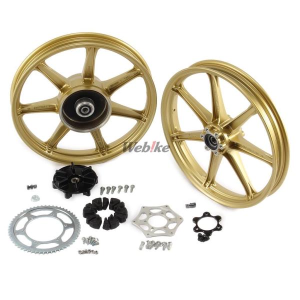 Y’S GEAR(YAMAHA) ワイズギア キャストホイールセット SR400 SR500 YAM...