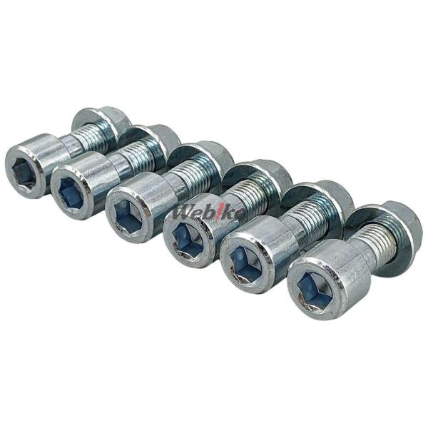 GALE SPEED ゲイルスピード クッシュドライブボルトSET P1.25 (6本入) ゼファー...