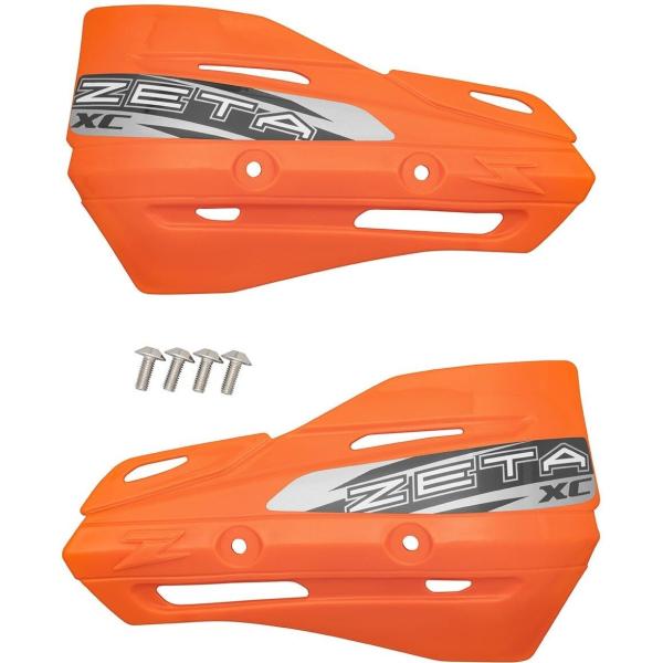 ZETA ジータ XC プロテクター カラー：オレンジ ハンドガード・ナックルガード ハンドル周辺パ...