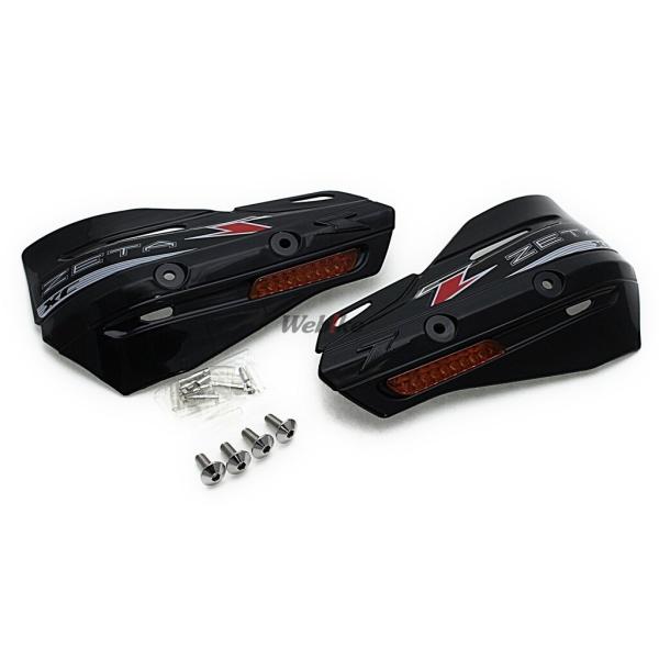 ZETA RACING ジータ レーシング XCフラッシャー プロテクター カラー：ブラック ハンド...