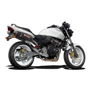 ホーネット250　ヤマモトレーシングSUS4-1-2カーボンマフラー美品 SPEC-A ステンレスマフラー4-1-2 カーボンサイレンサー YAMAMOTO