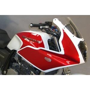 A-TECH（エーテック） ハーフカウル 素材：FRP／白 ZRX1200ダエグ