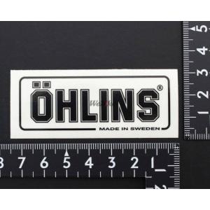 OHLINS オーリンズ クリアステッカー サ...の詳細画像2