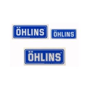 OHLINS（オーリンズ） クリアステッカー サイズ：55×25mm (中