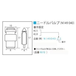 Mikuni ミクニ ニードルバルブ #2.8 TM（RS）キャブレター HSRキャブレター