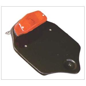 K＆H ケイアンドエイチ ライセンスステー ルーカスランプ付 汎用 ナンバーステー 外装